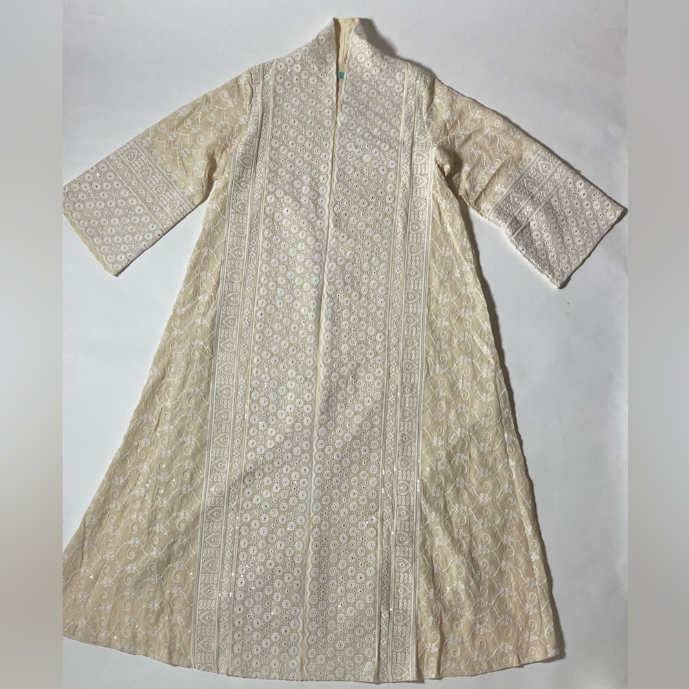 Embroidered kaftan Abaya Dress Size M- NWT